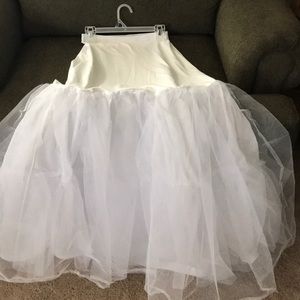 Aline slip for under wedding or prom gown